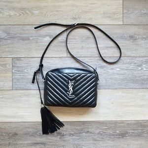 ysl chevron camera bag